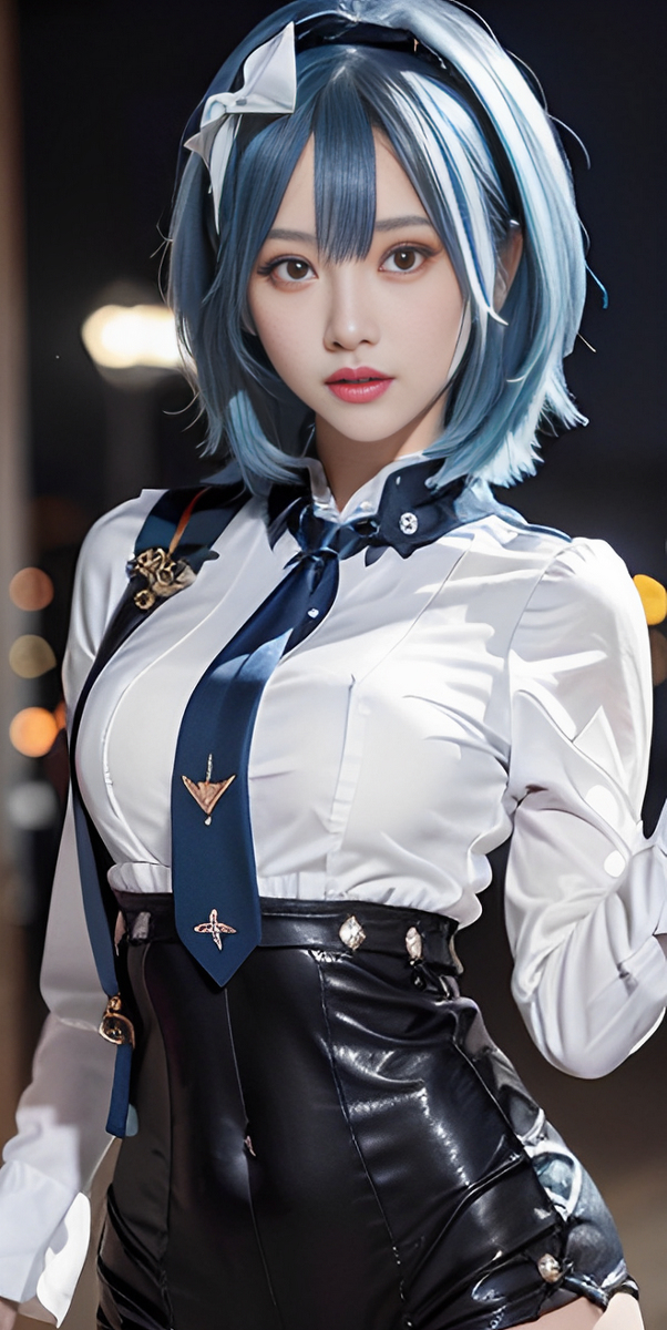 AI生成美女~As D-原神-優菈(eula)