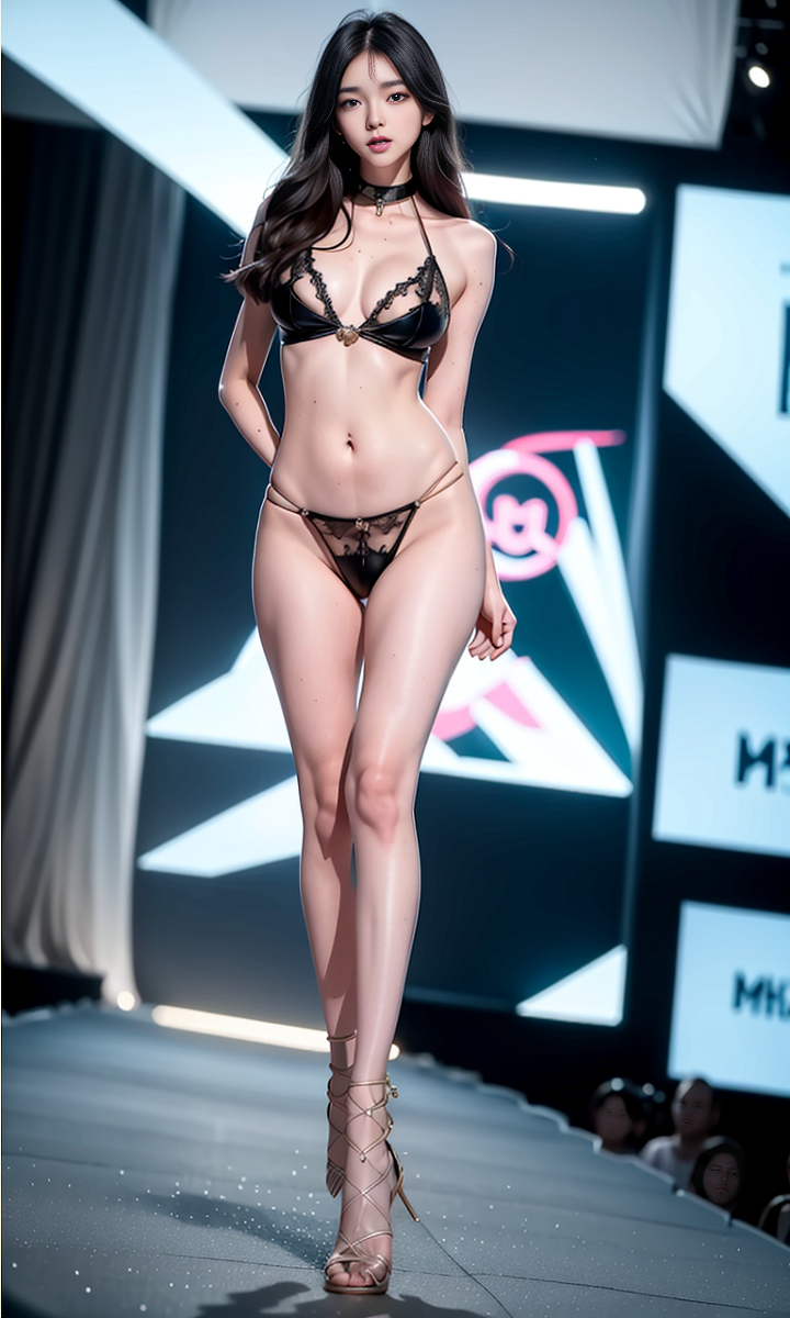 AI生成美女~As D-內衣服裝秀