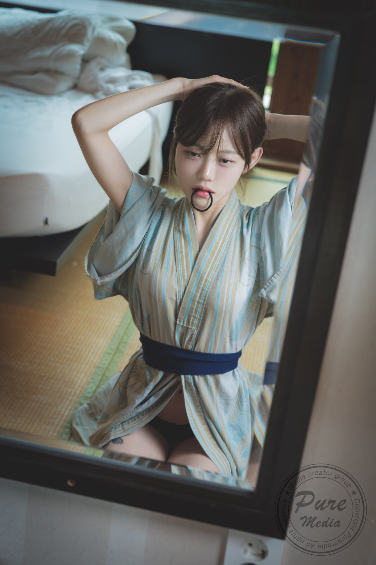 [Romi 로미] Korean cutie has slim waist and beautiful breasts and long legs 