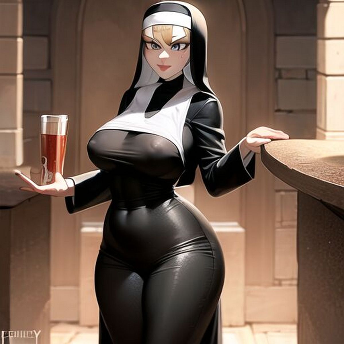 OC Western Waifus – Nuns &amp; Blondes #1
