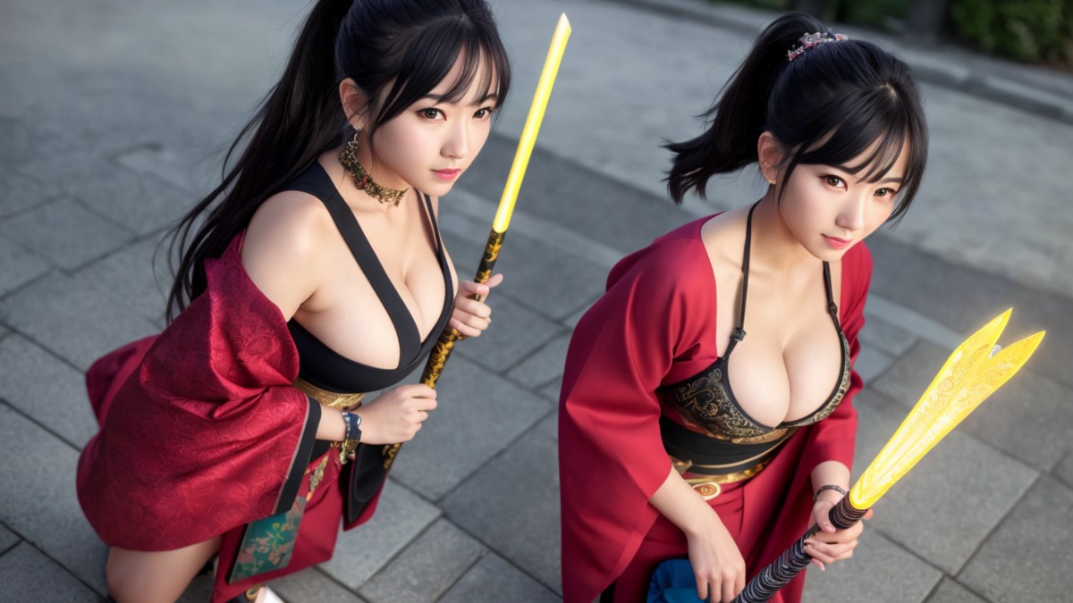 AIModel Vol.065 Japanese Female Warrior