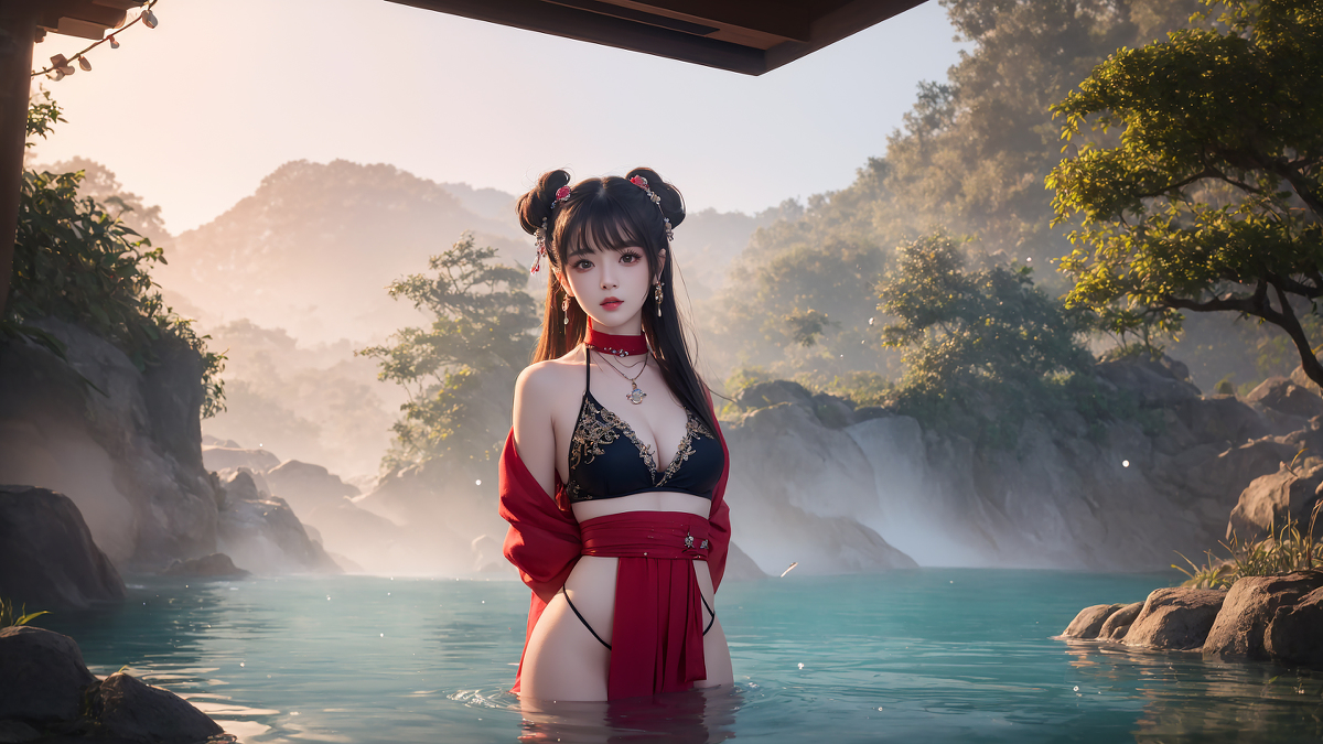 🔞AI生成美女~AI Painting-古風仙女