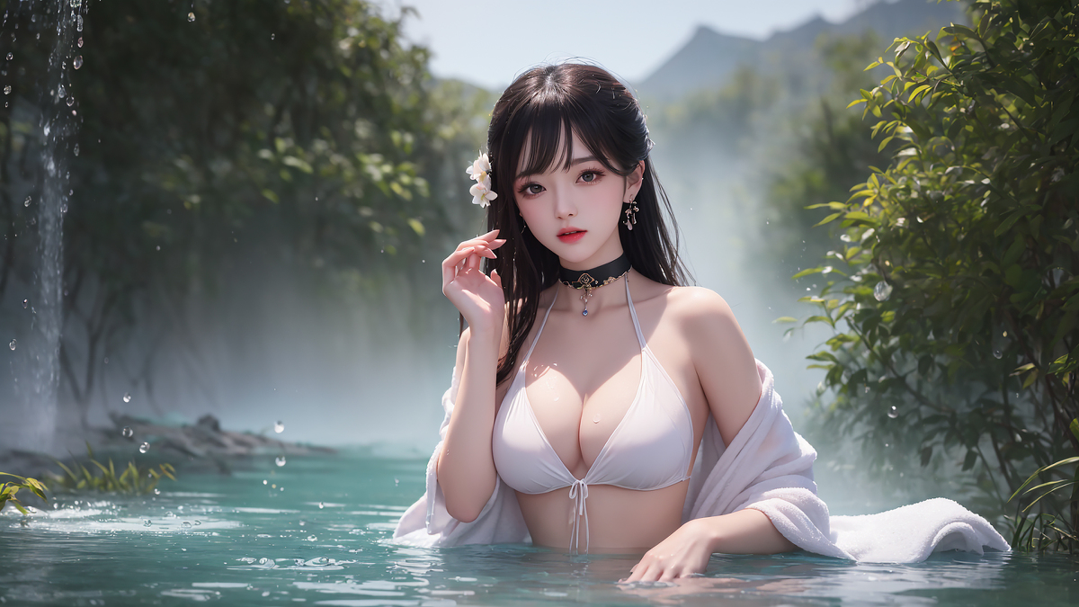 🔞AI生成美女~AI Painting-古風仙女