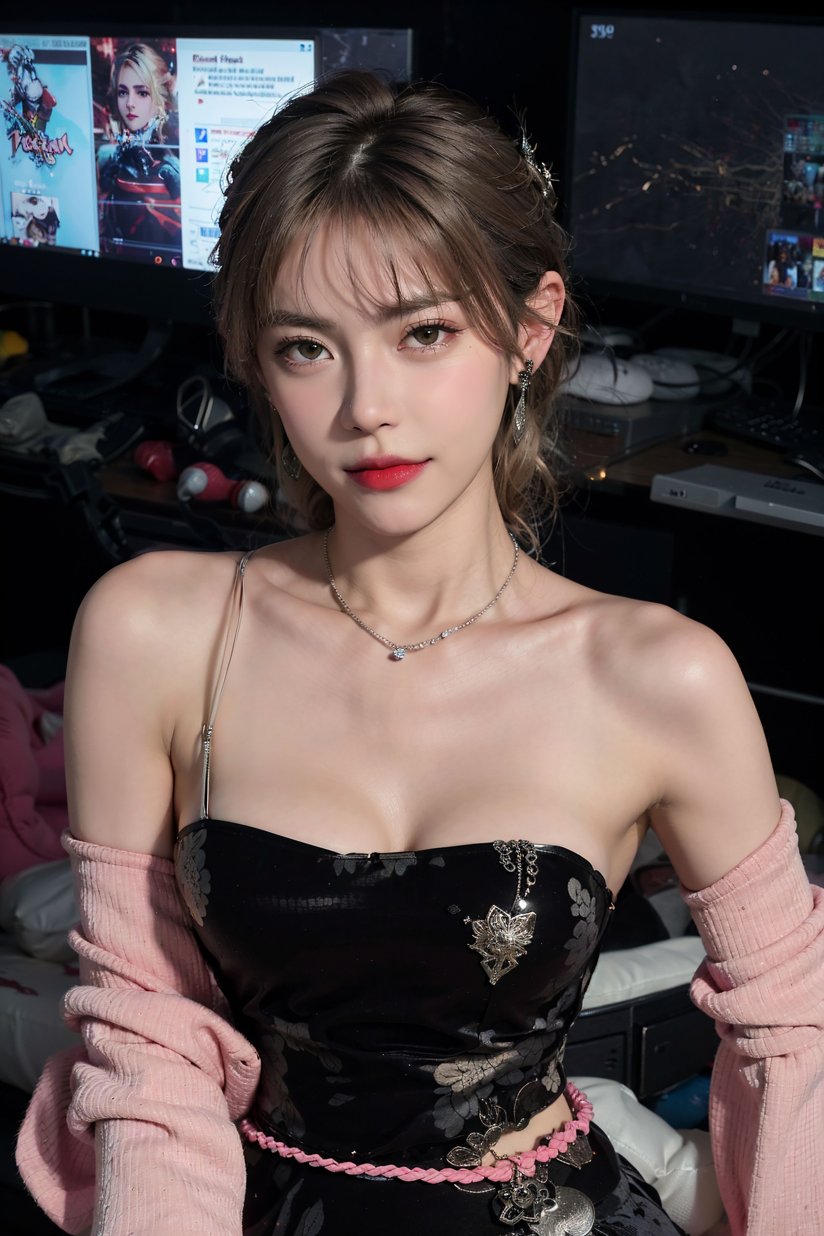 電玩直播美少女~