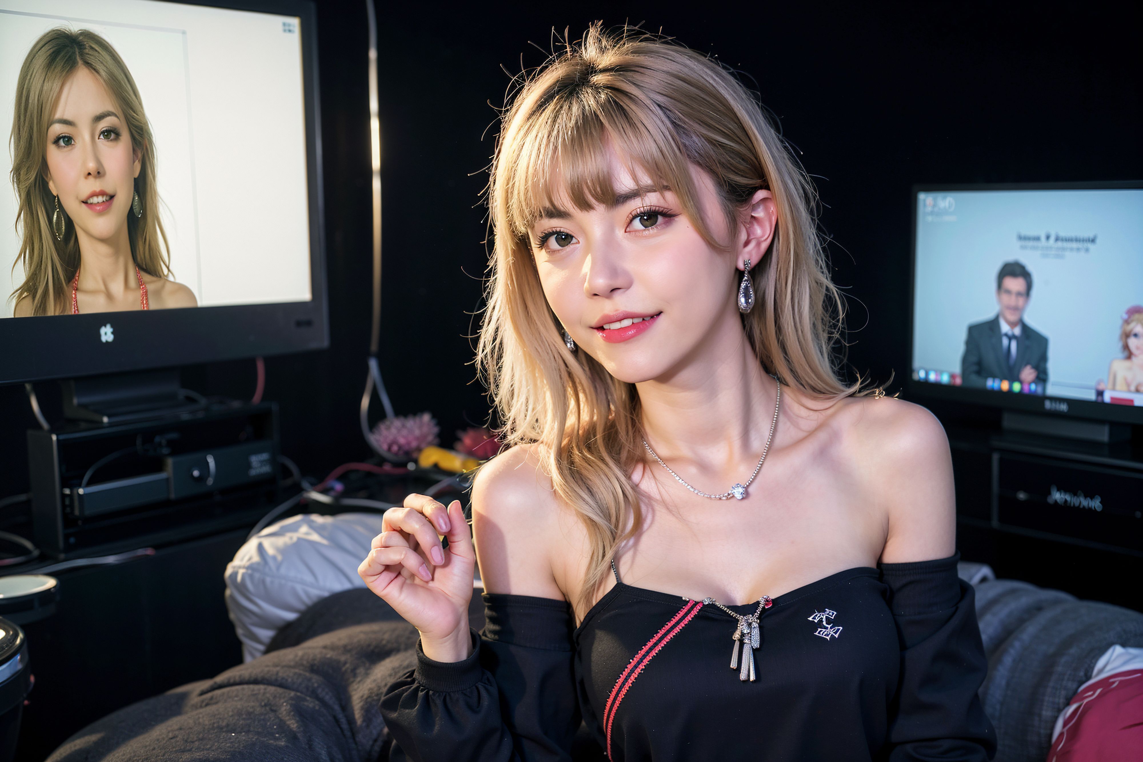 電玩直播美少女~
