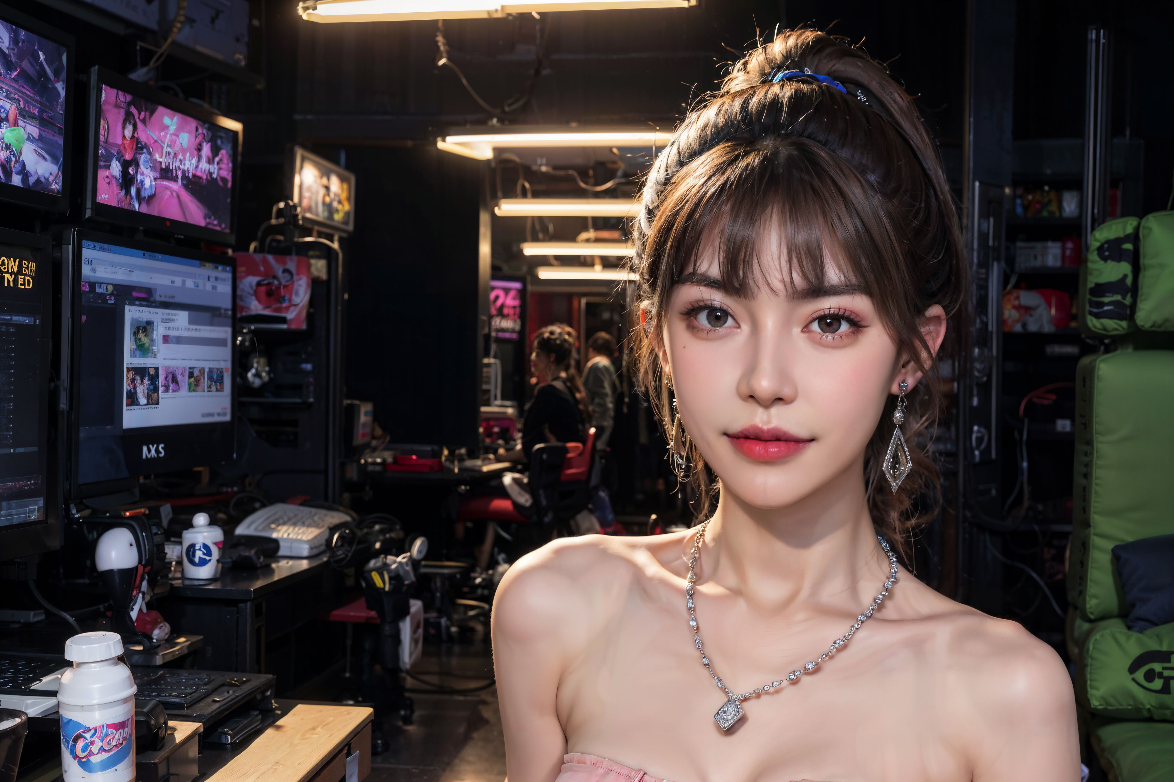 電玩直播美少女~