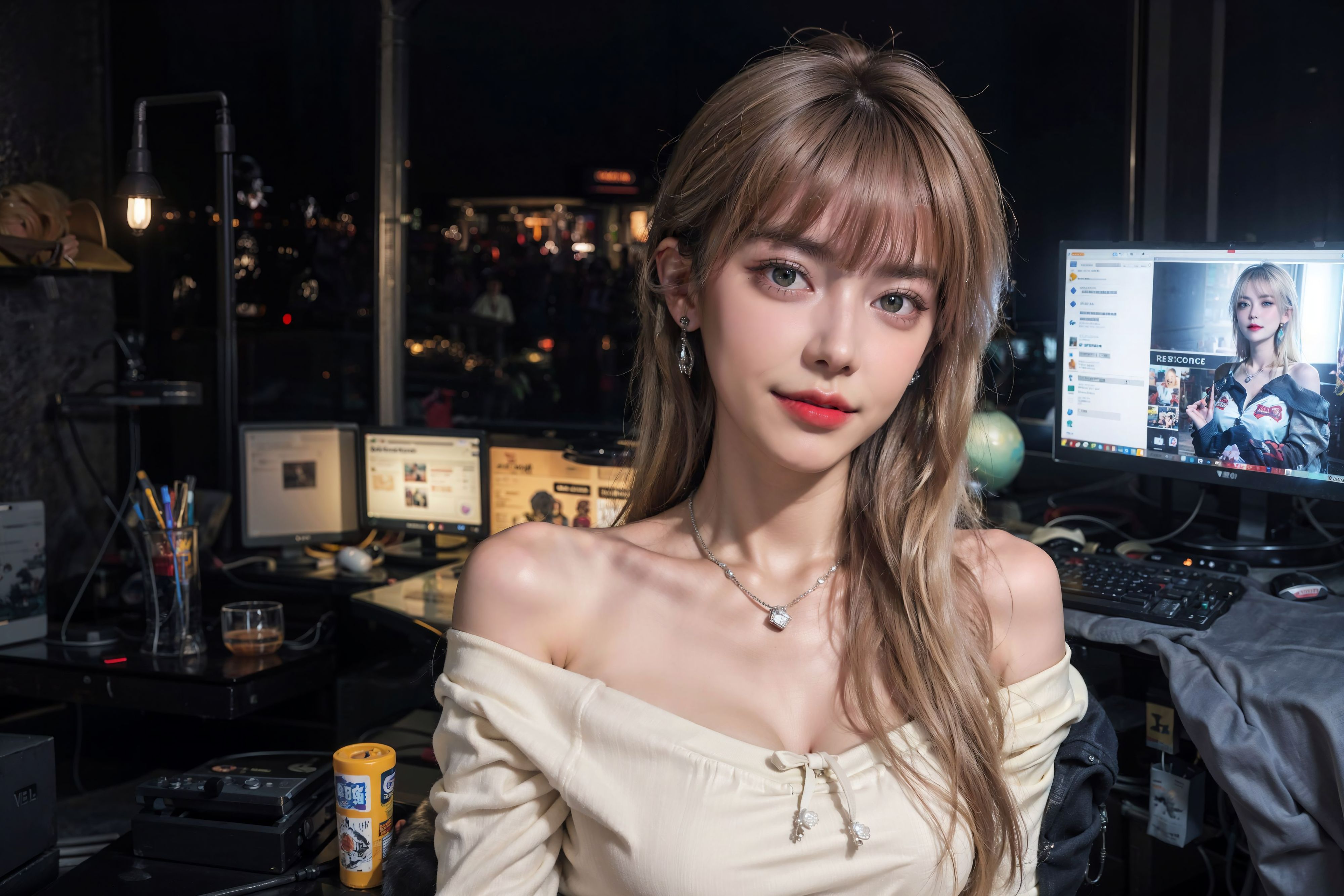電玩直播美少女~