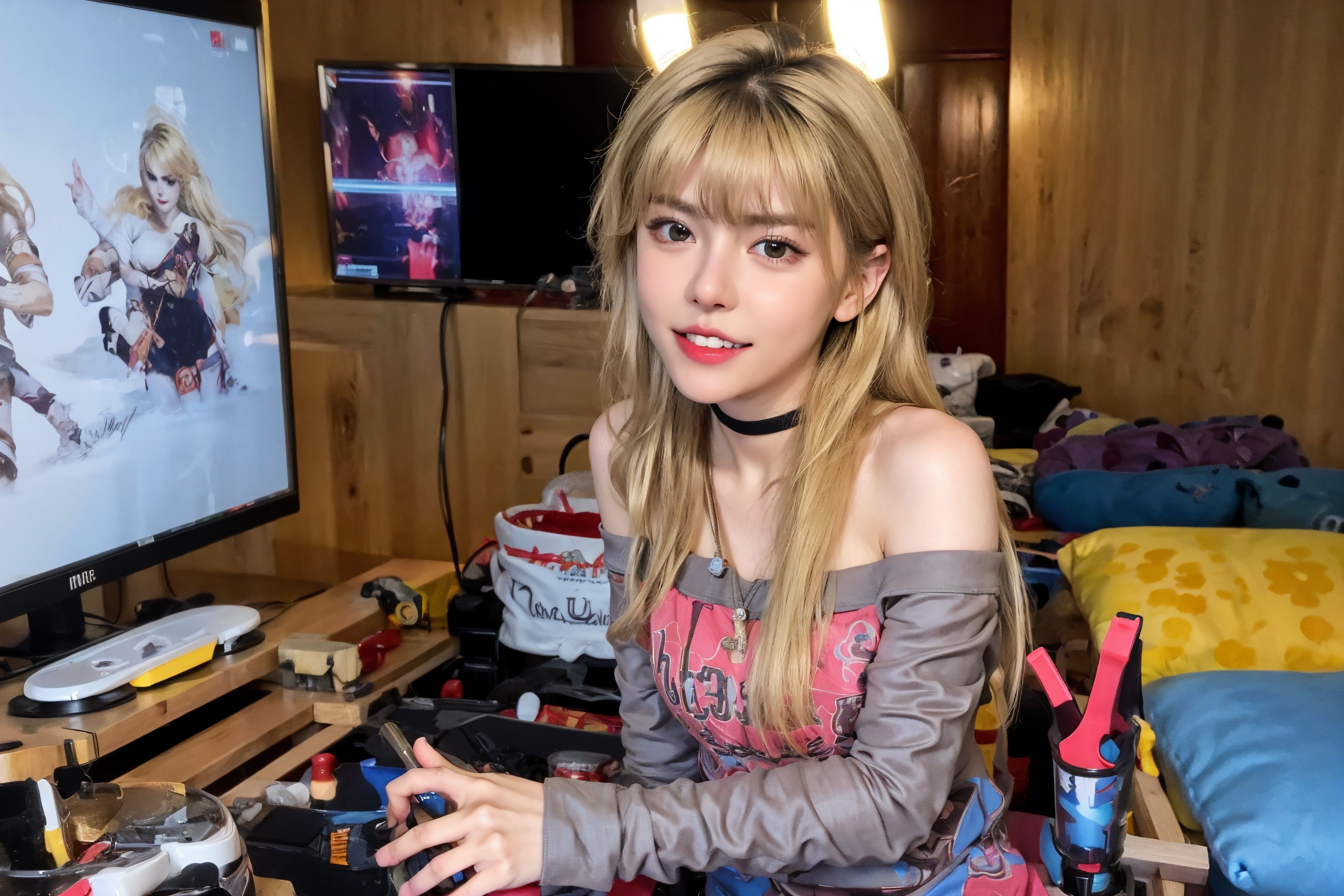 電玩直播美少女~