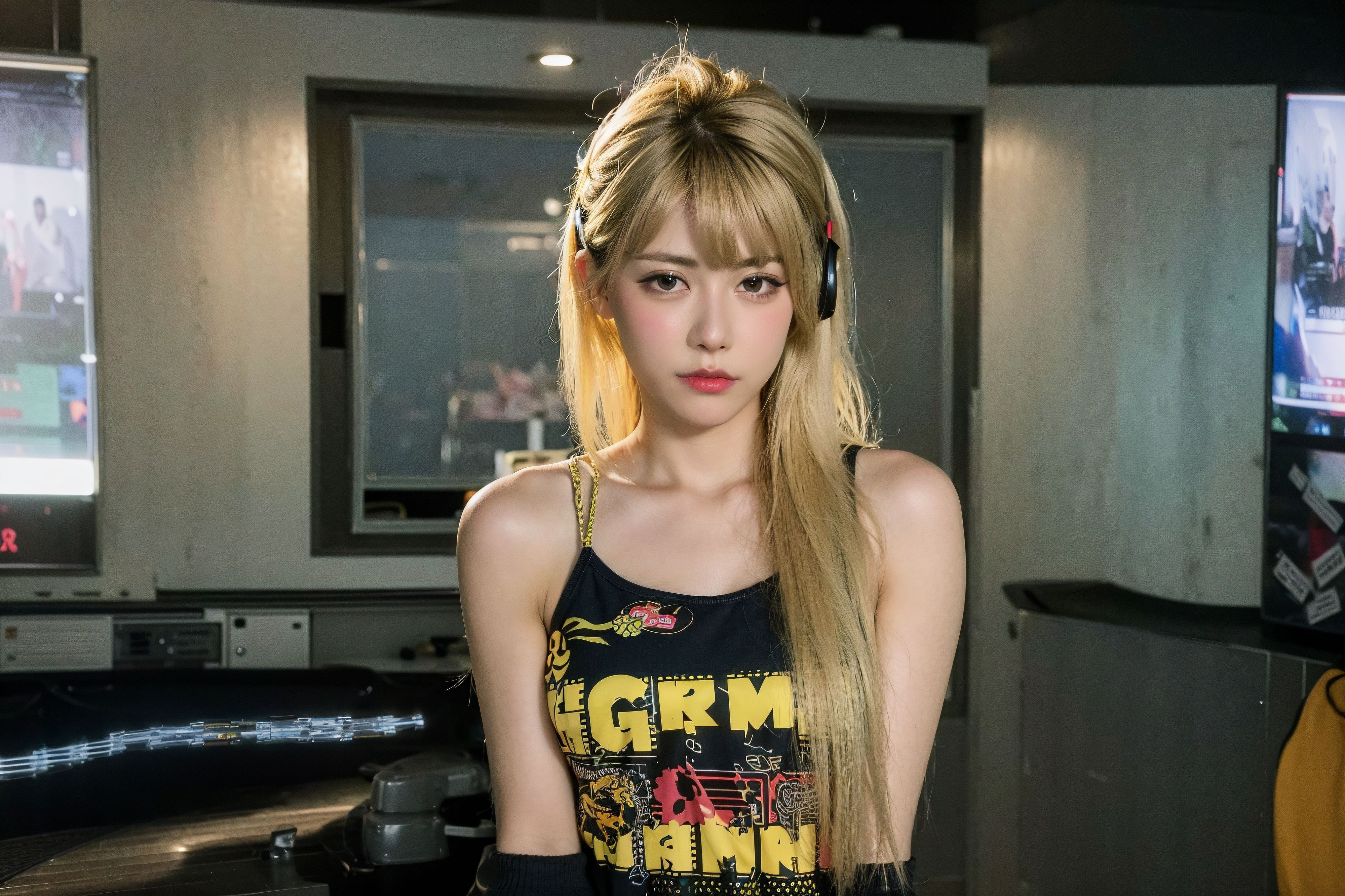 電玩直播美少女~