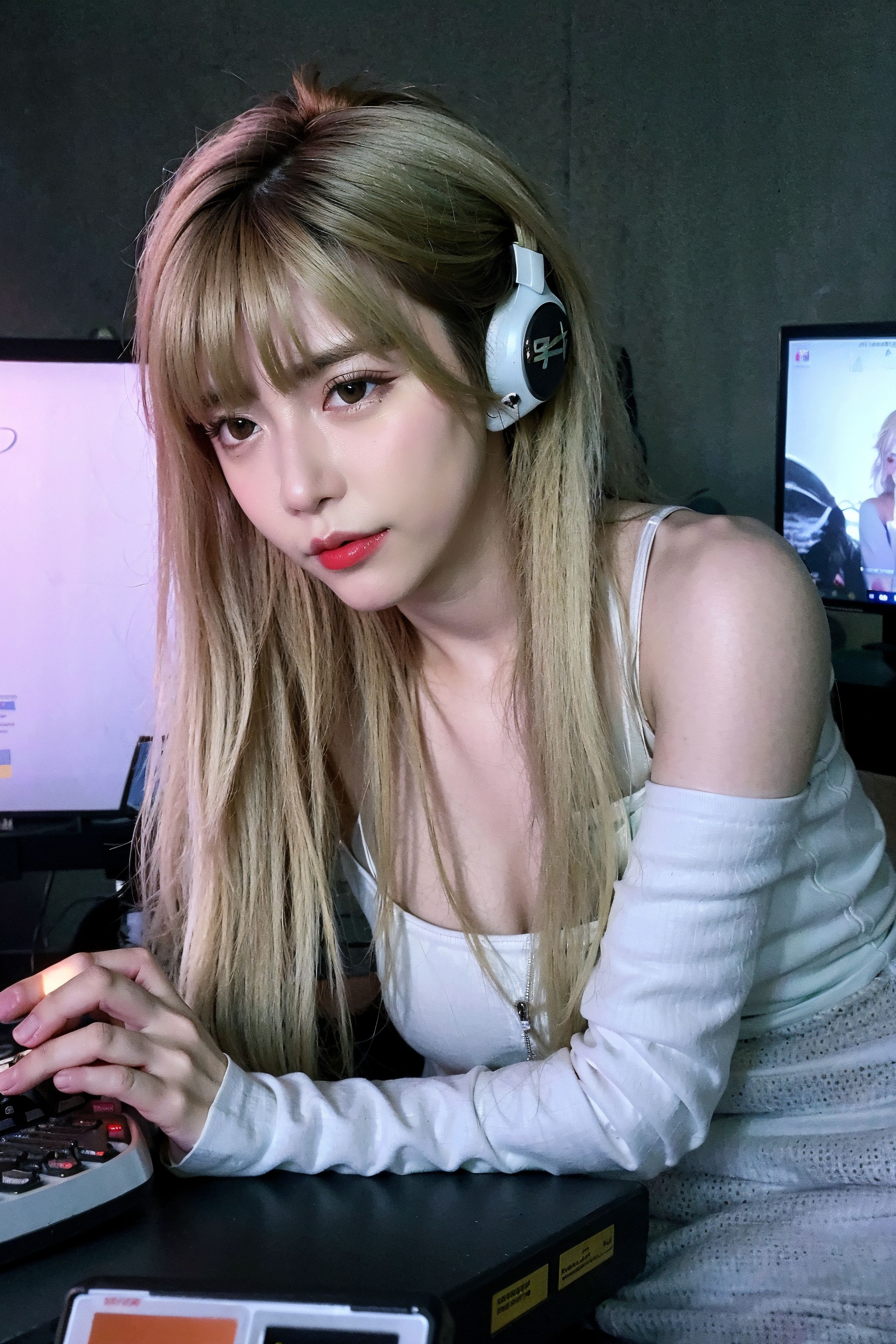 電玩直播美少女~