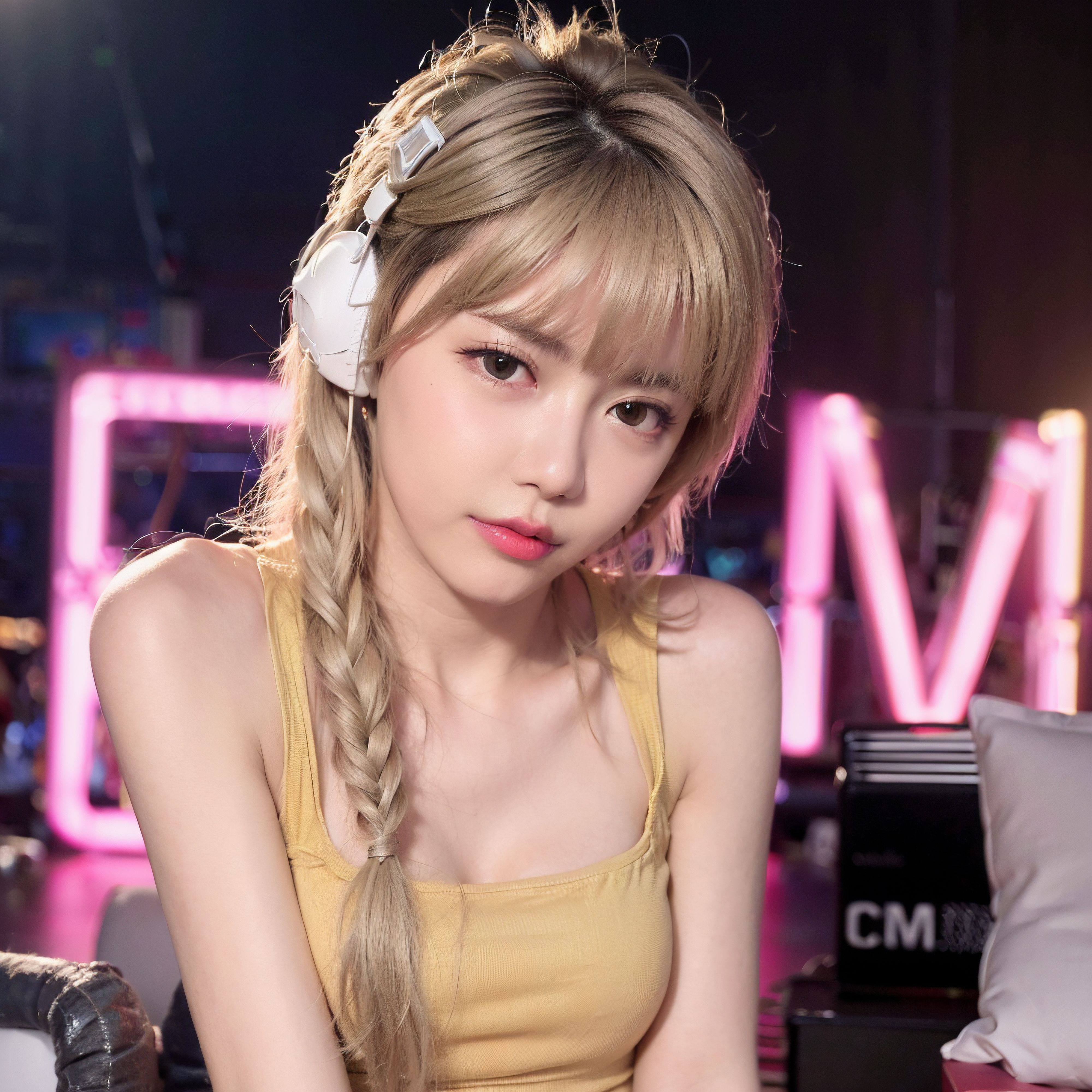 電玩直播美少女~