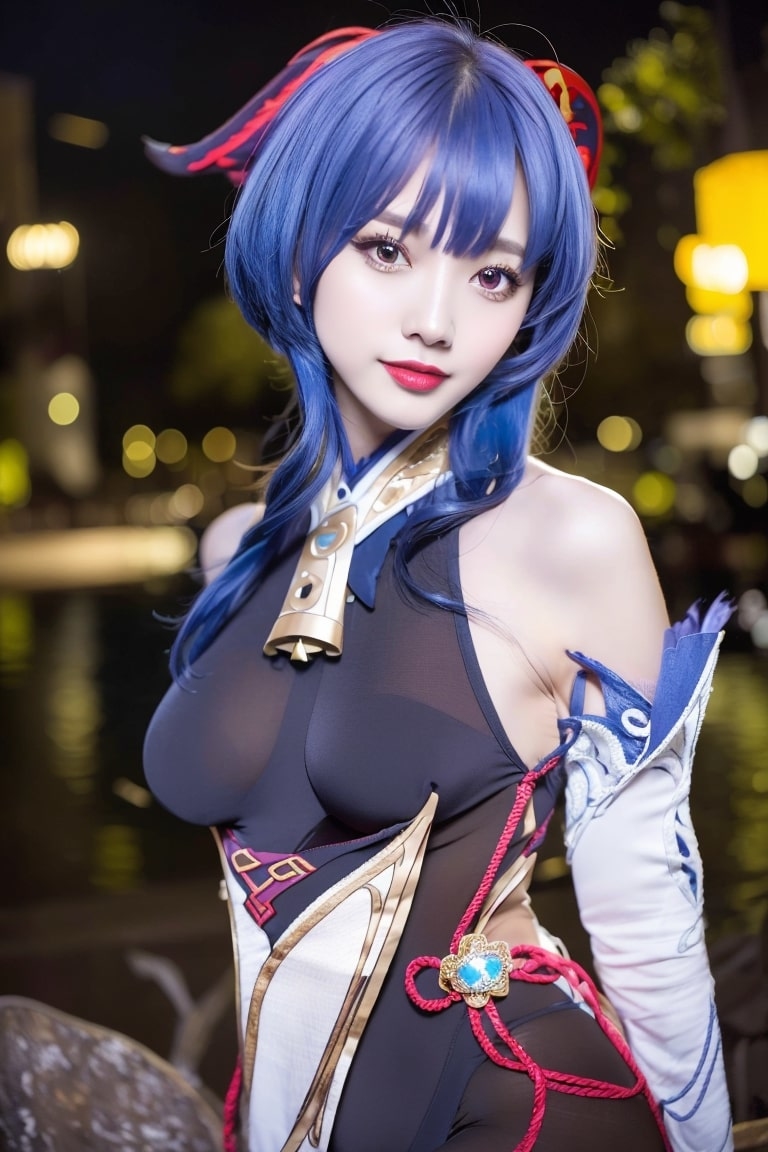 AI生成~AiMakeGirl-甘雨(原神)