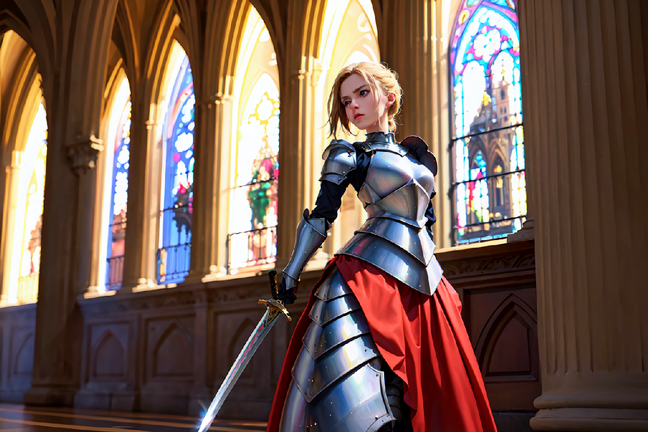 (Sup) Prompt Study_Resolute Medieval Knight