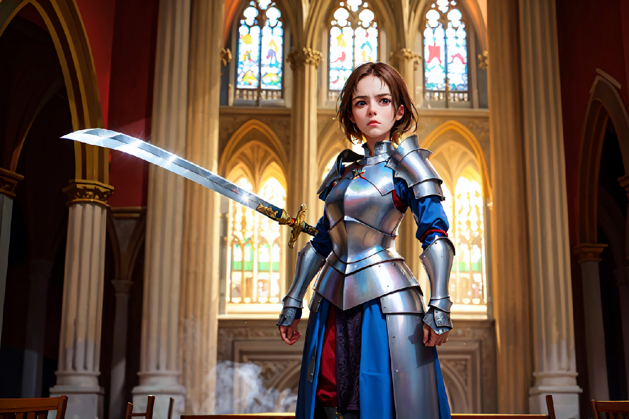 (Sup) Prompt Study_Resolute Medieval Knight