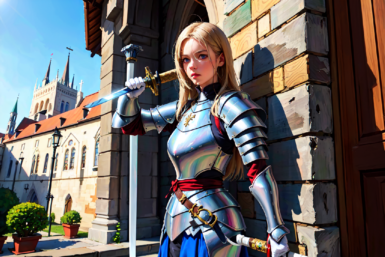 (Sup) Prompt Study_Resolute Medieval Knight
