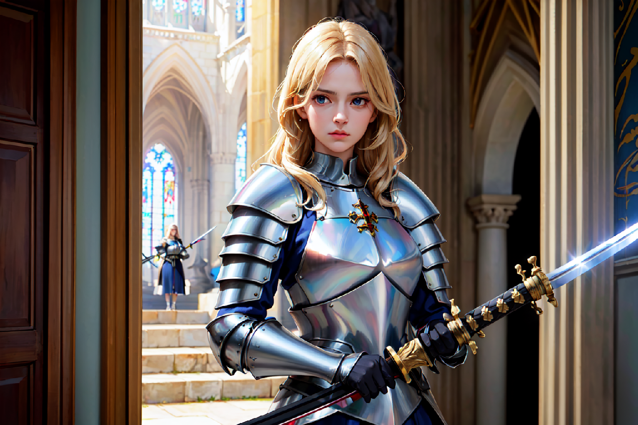 (Sup) Prompt Study_Resolute Medieval Knight