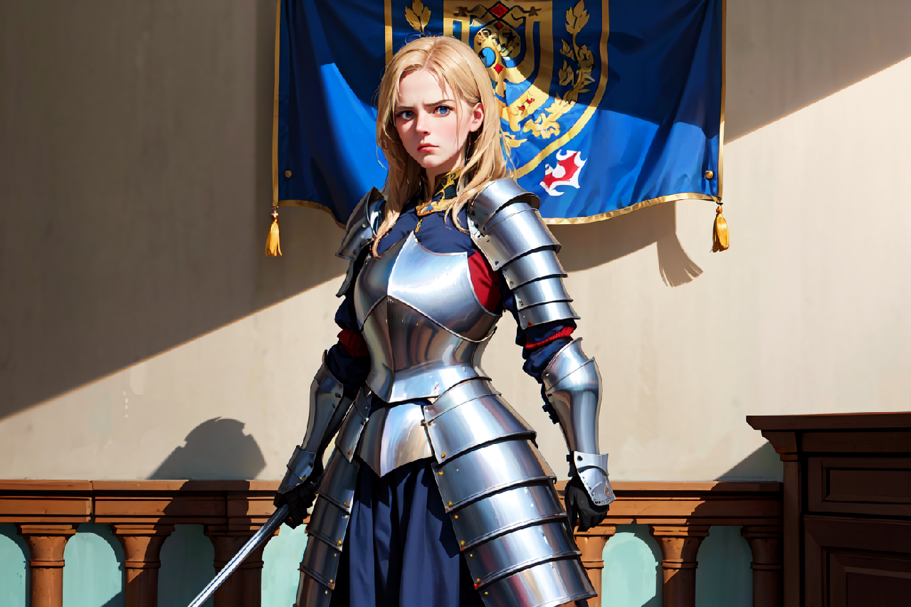 (Sup) Prompt Study_Resolute Medieval Knight