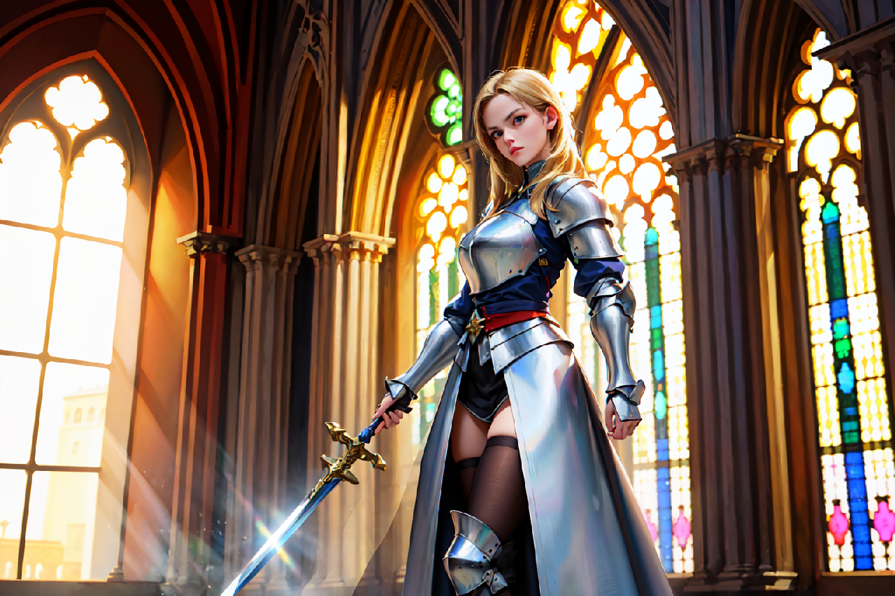 (Sup) Prompt Study_Resolute Medieval Knight