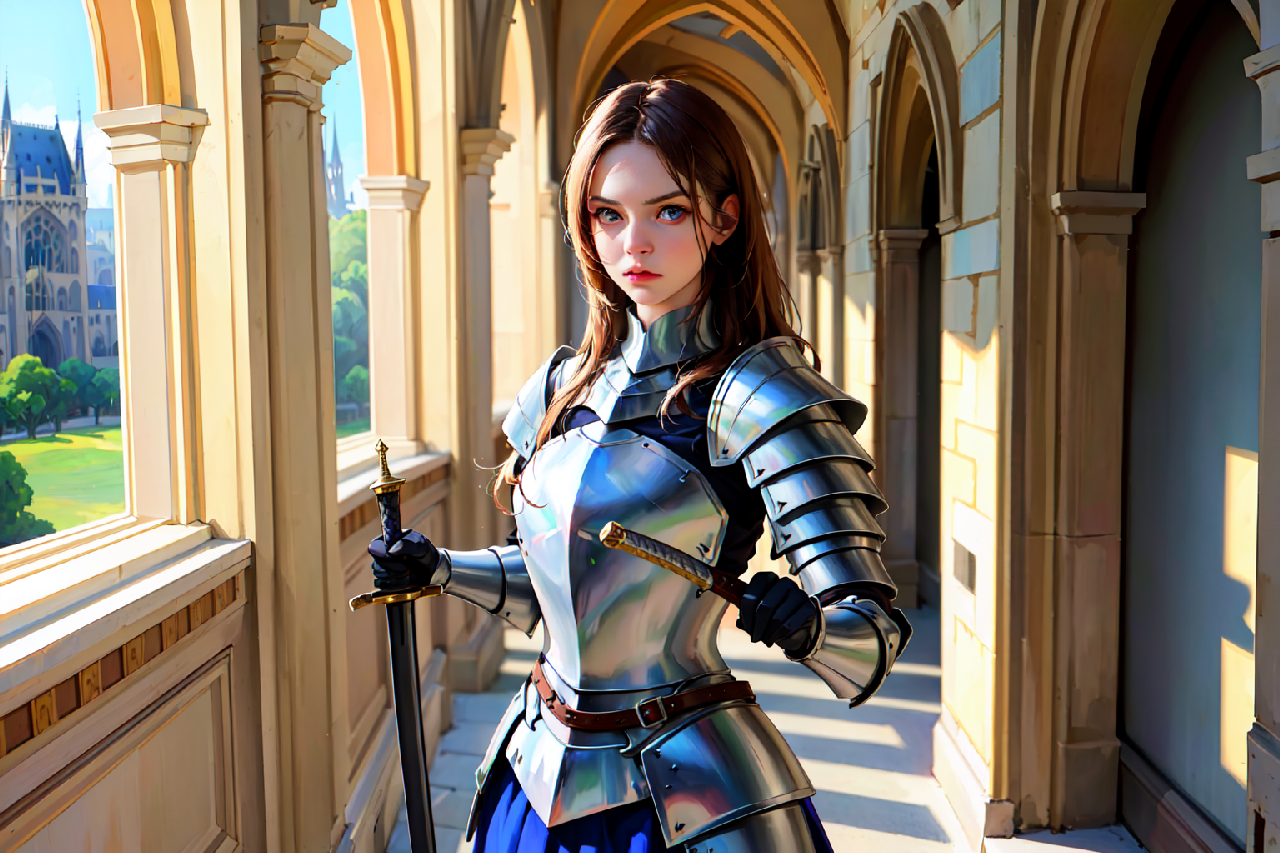 (Sup) Prompt Study_Resolute Medieval Knight