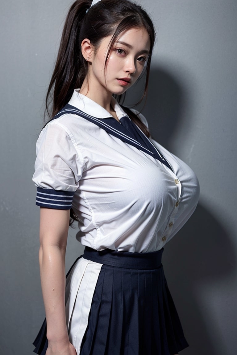 AI生成~AiMakeGirl-unrealオッパイ高校生 - 貼圖 - AI寫真 -