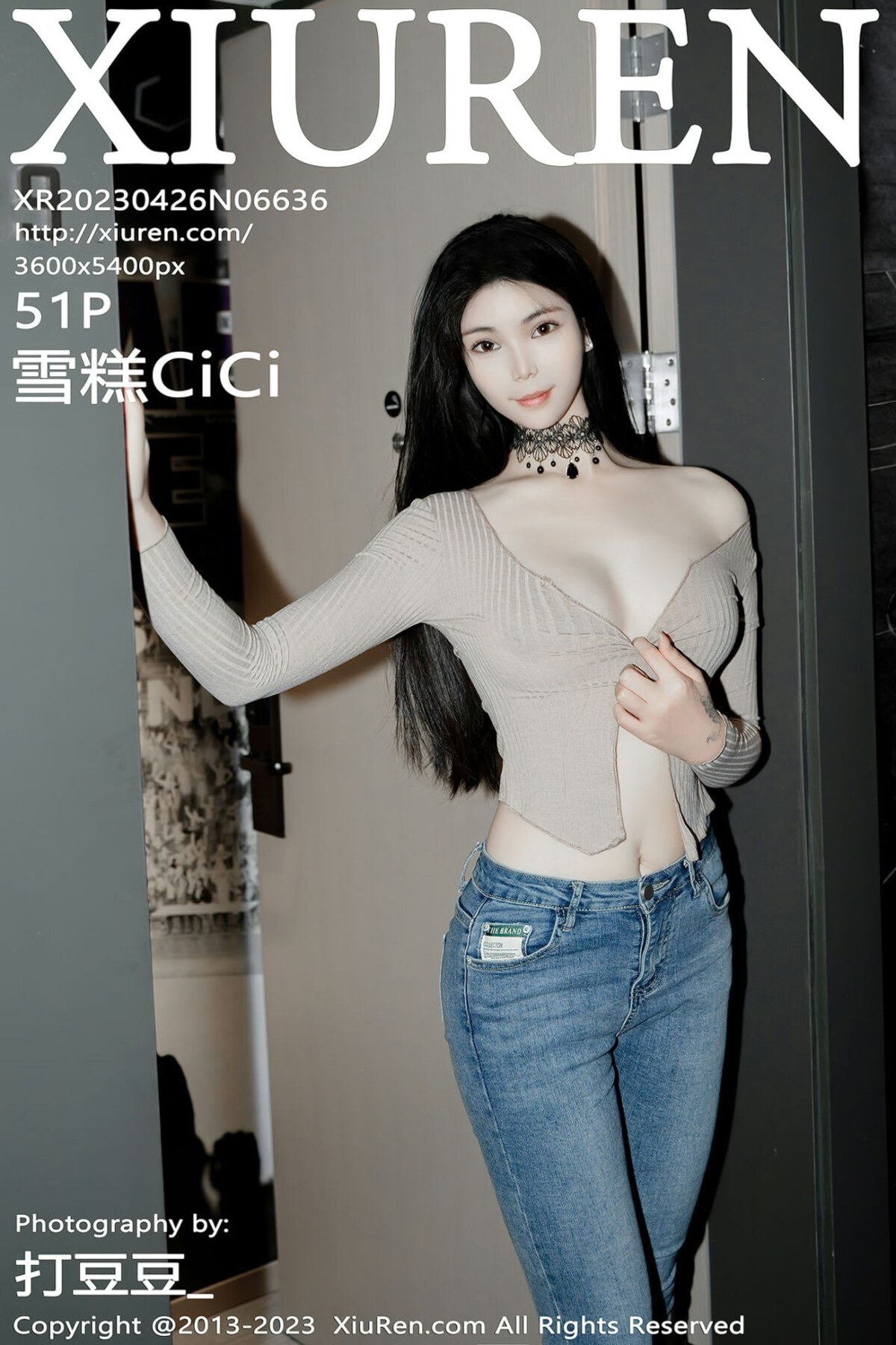 【XiuRen秀人網】2023.04.26 Vol.6636 雪糕CiCi 完整版無水印寫真【51P】 - 貼圖 - 絲襪美腿 -