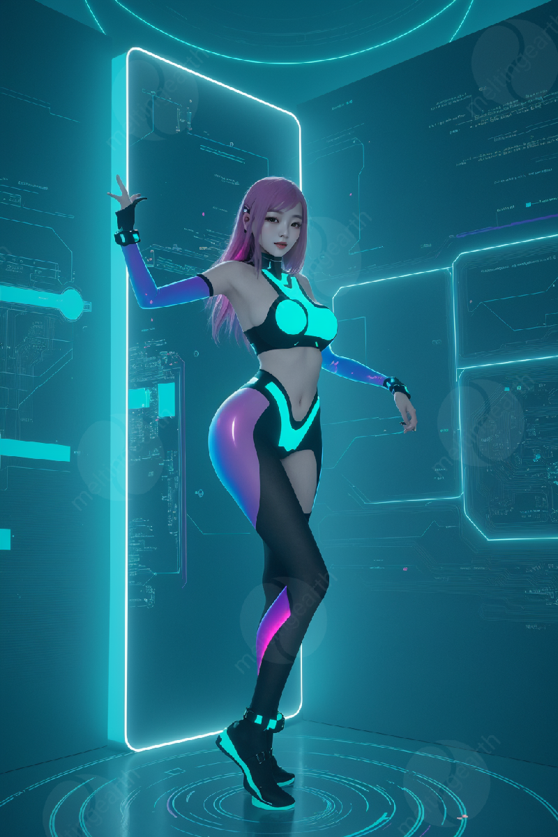Hologram Girl Challenge