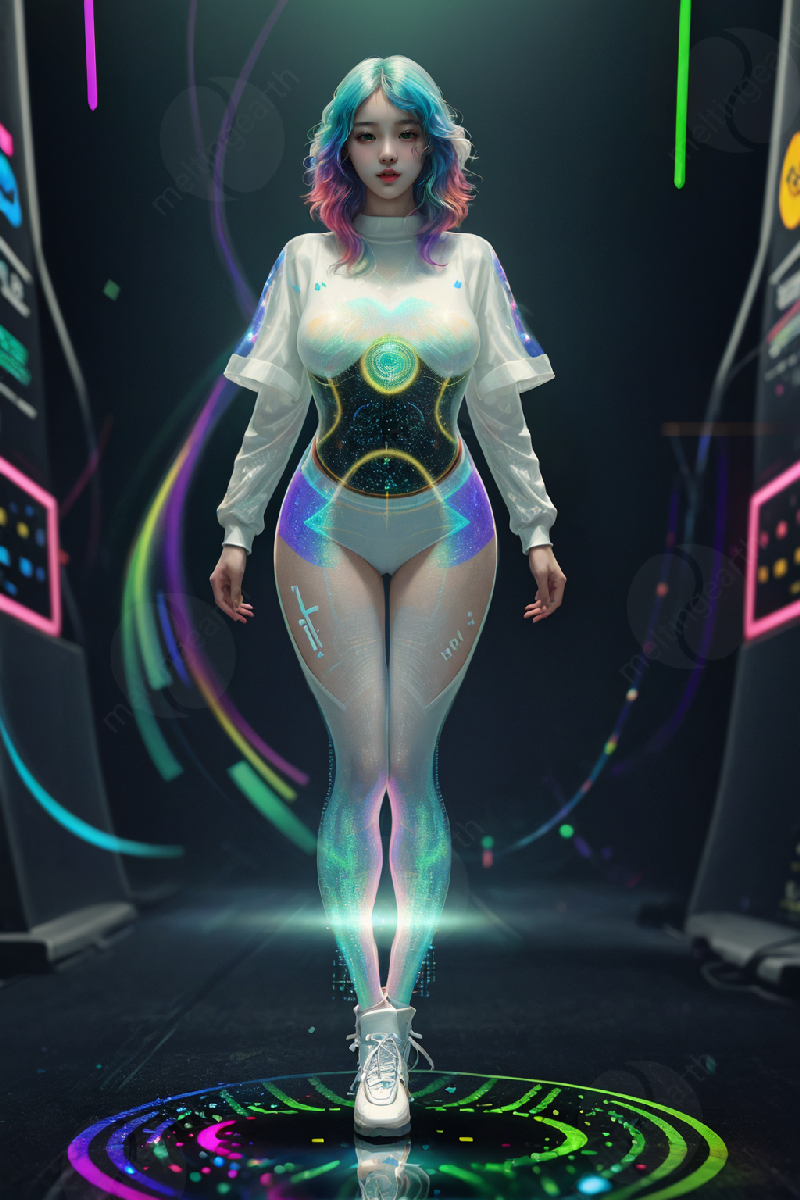 Hologram Girl Challenge