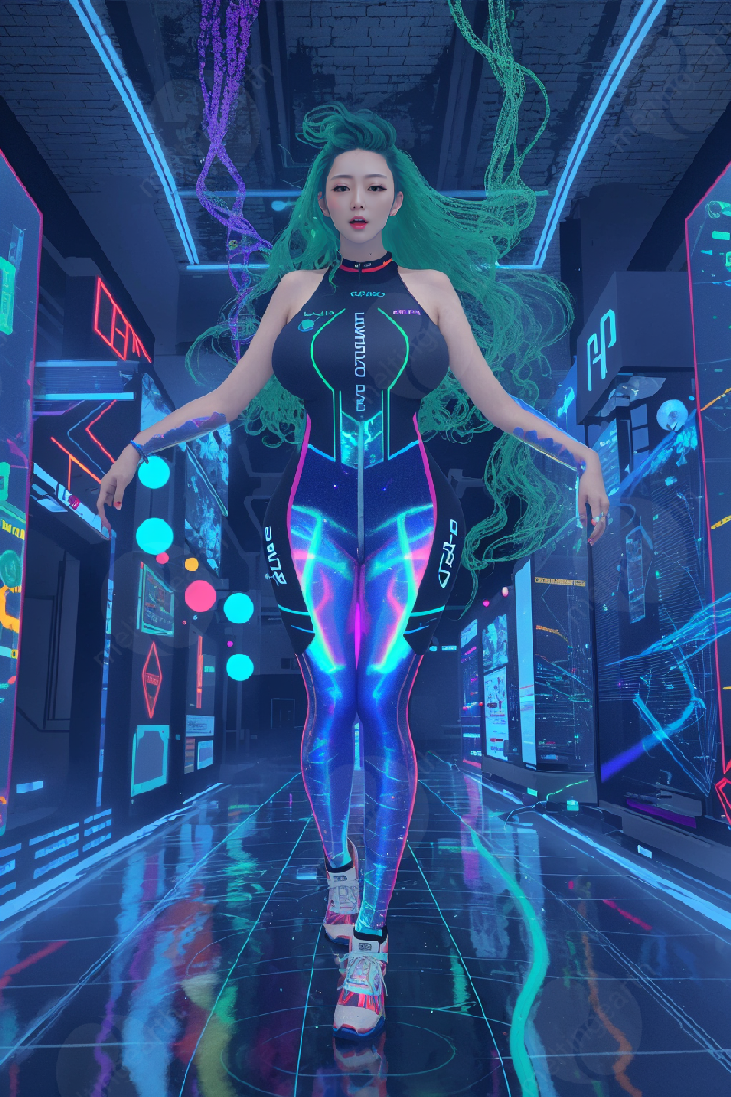 Hologram Girl Challenge