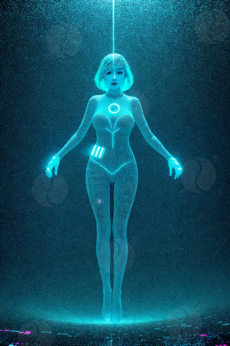 Hologram Girl Challenge
