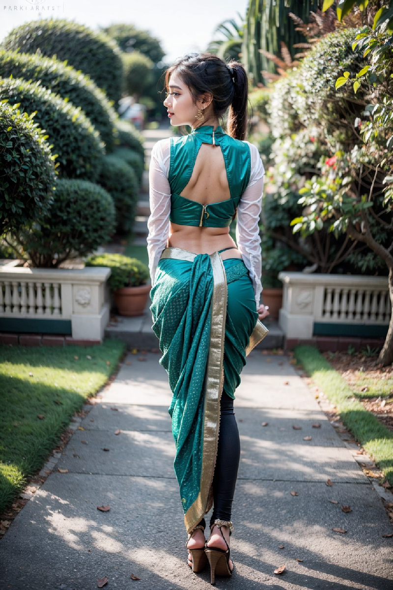 met her in india