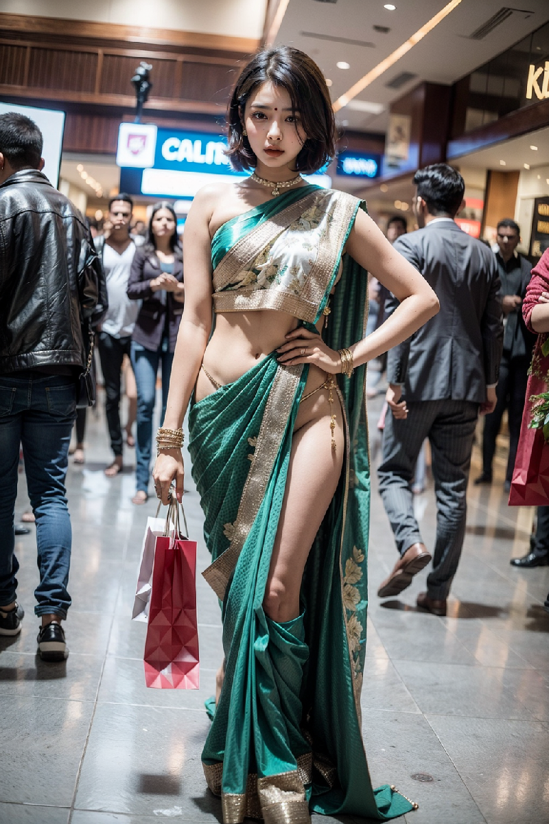 met her in india