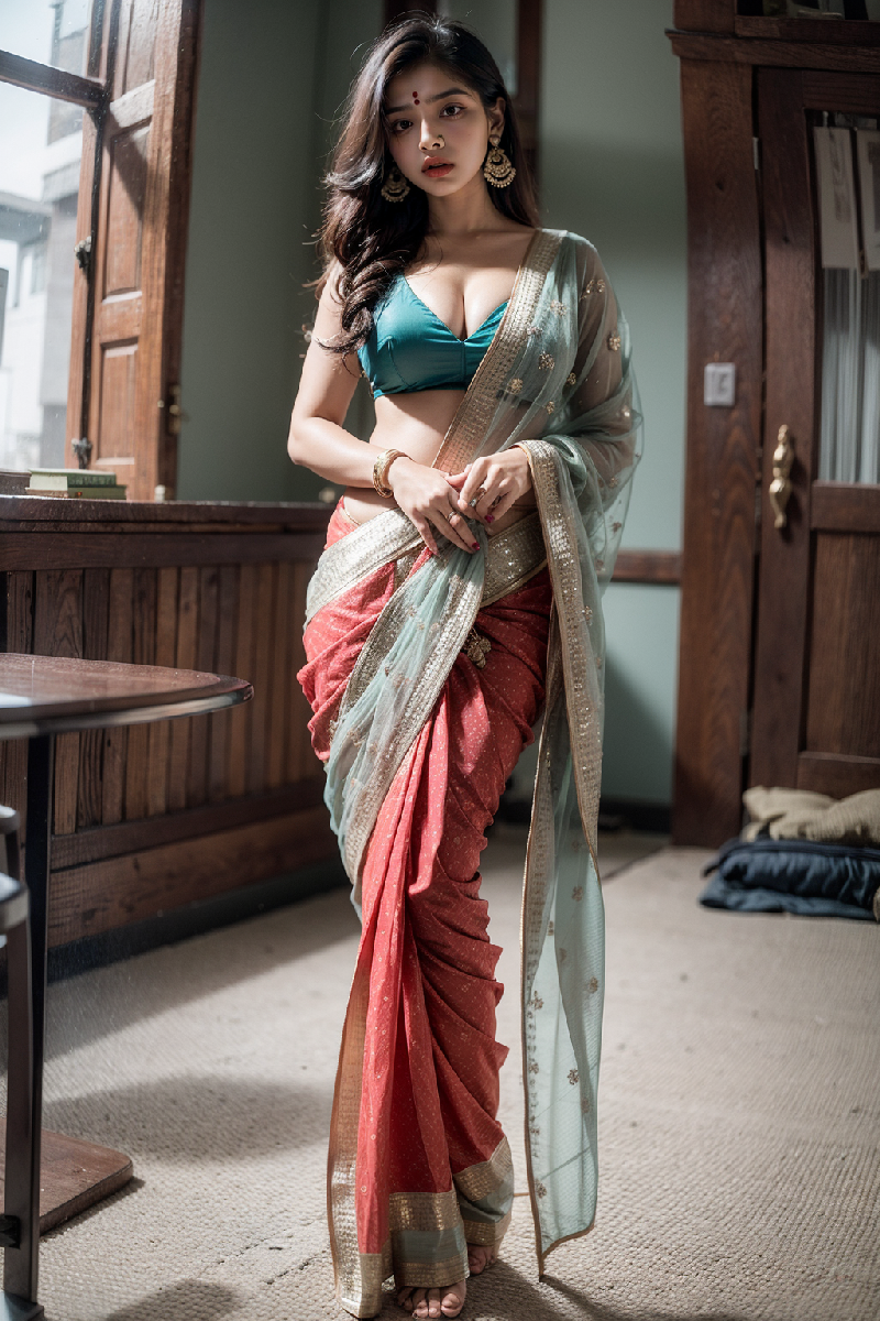 met her in india