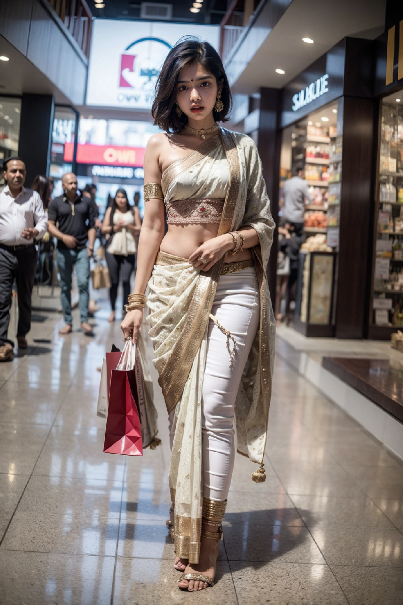 met her in india