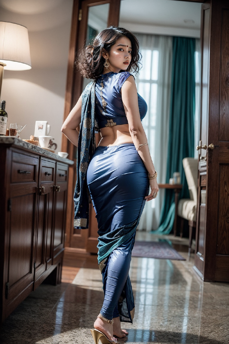 met her in india