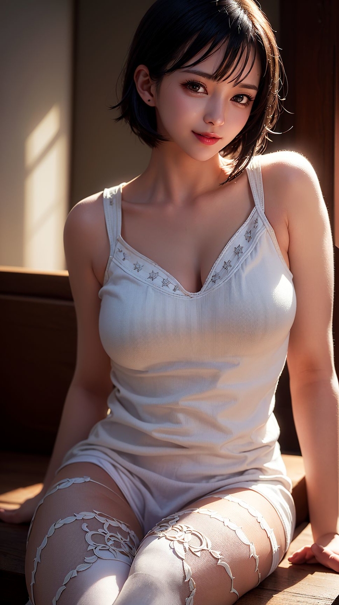 AI Generation ~ Chris-short hair girls