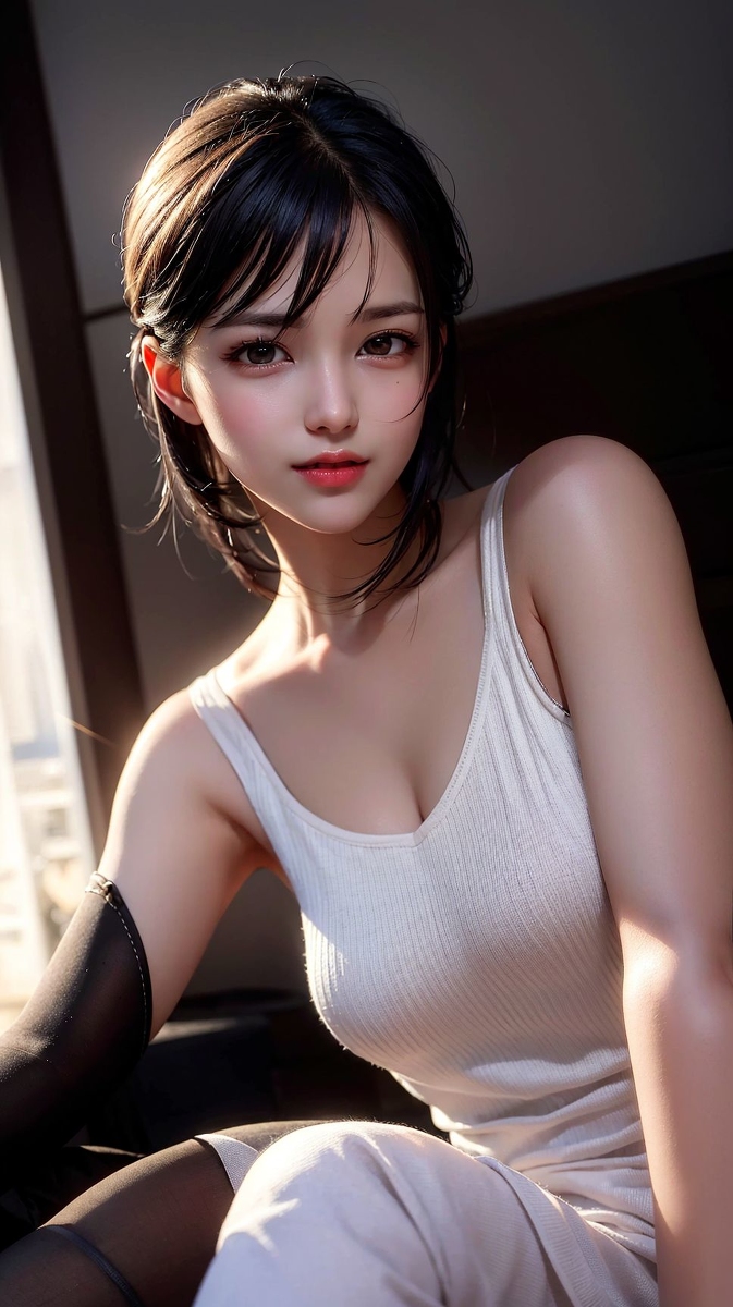 AI Generation ~ Chris-short hair girls