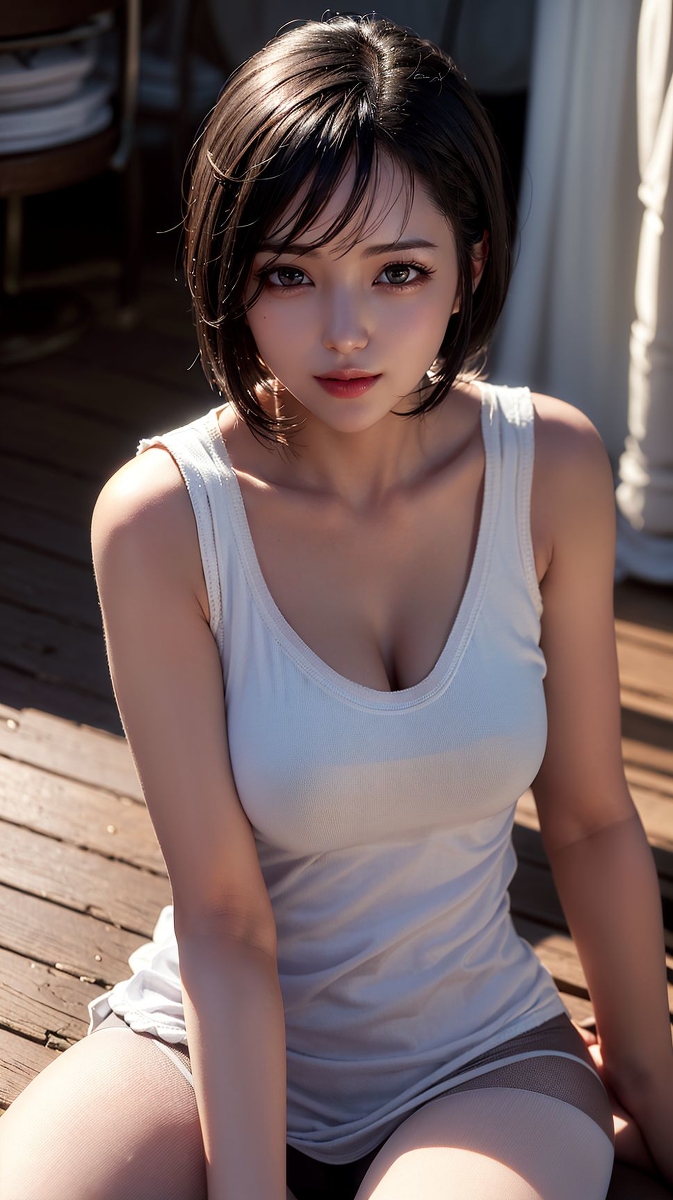 AI Generation ~ Chris-short hair girls