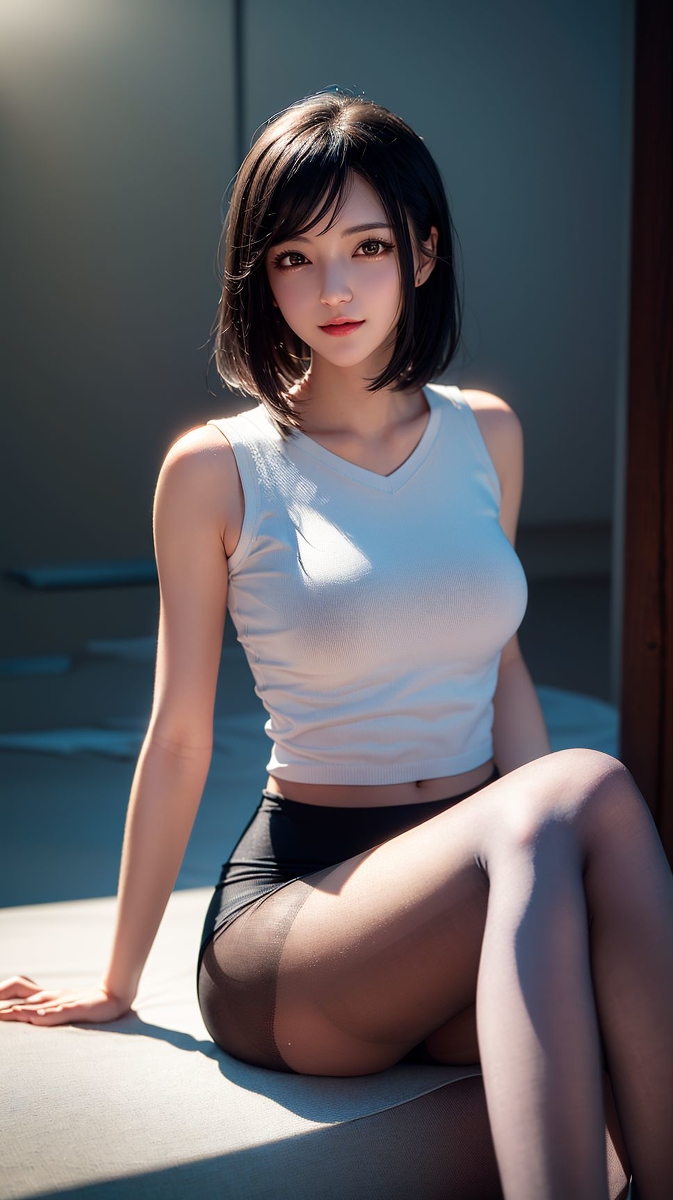 AI Generation ~ Chris-short hair girls