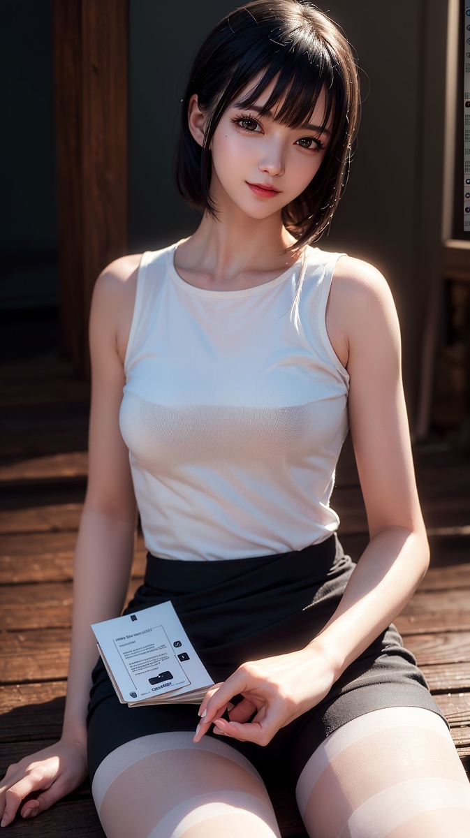 AI Generation ~ Chris-short hair girls
