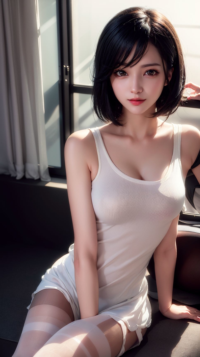 AI Generation ~ Chris-short hair girls
