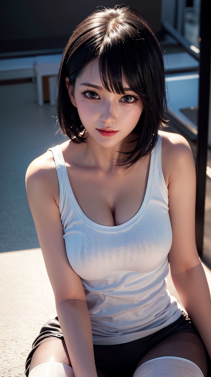 AI Generation ~ Chris-short hair girls