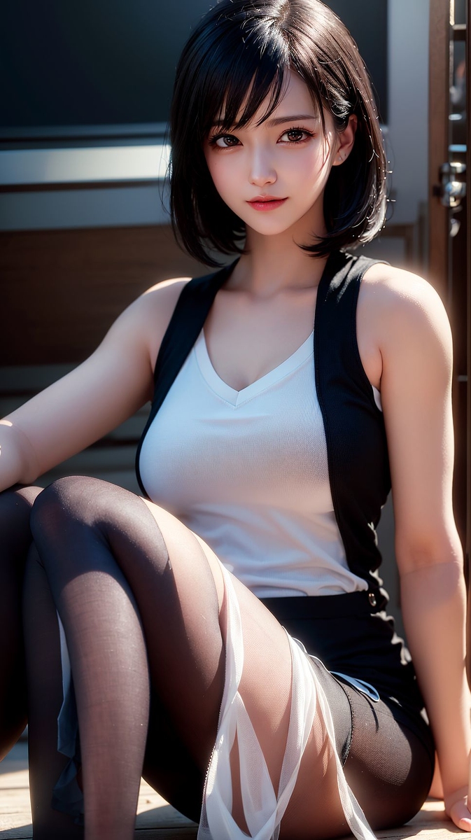 AI Generation ~ Chris-short hair girls