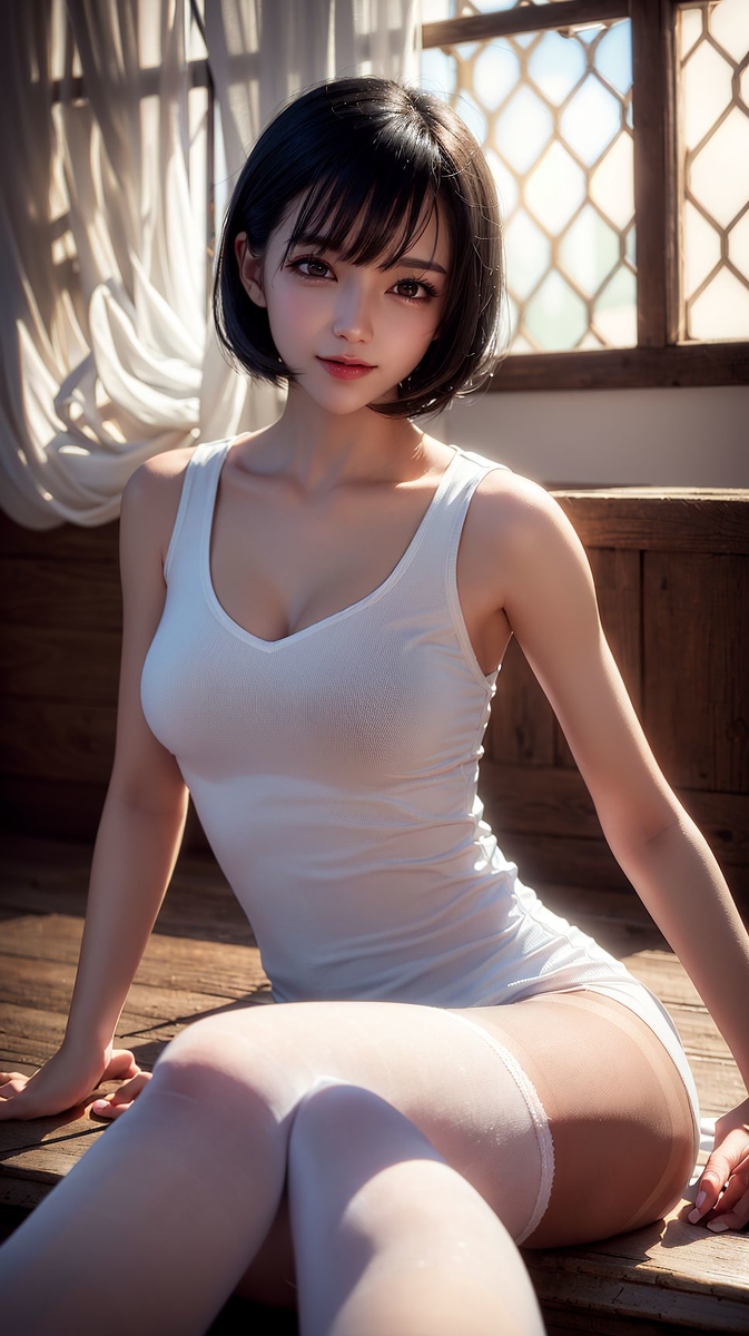 AI Generation ~ Chris-short hair girls