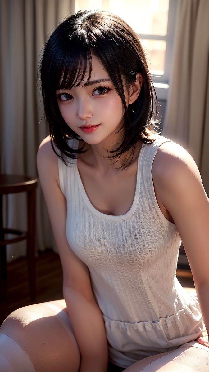 AI Generation ~ Chris-short hair girls