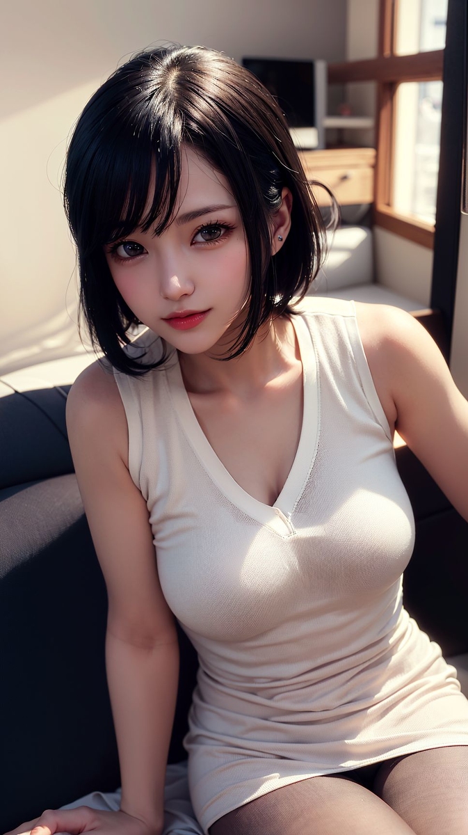 AI Generation ~ Chris-short hair girls