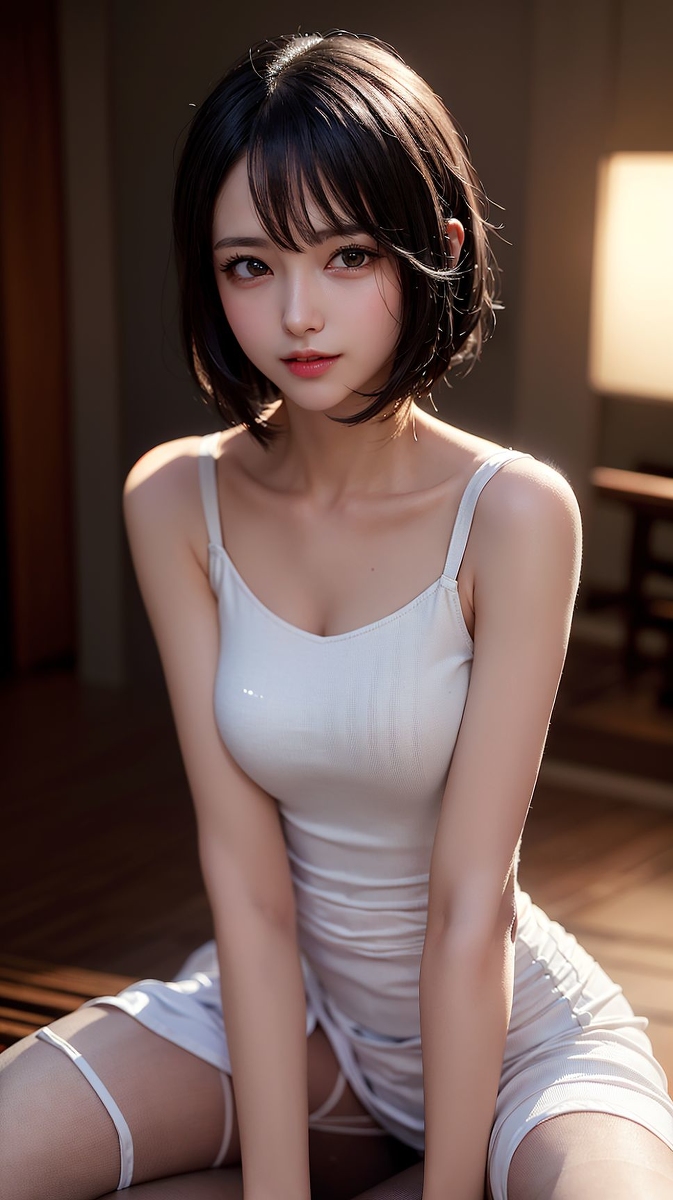 AI Generation ~ Chris-short hair girls
