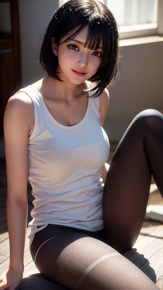 AI Generation ~ Chris-short hair girls