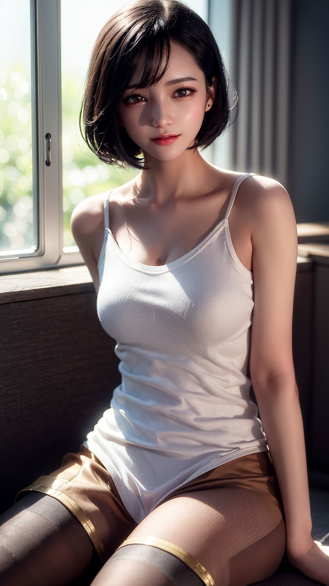 AI Generation ~ Chris-short hair girls