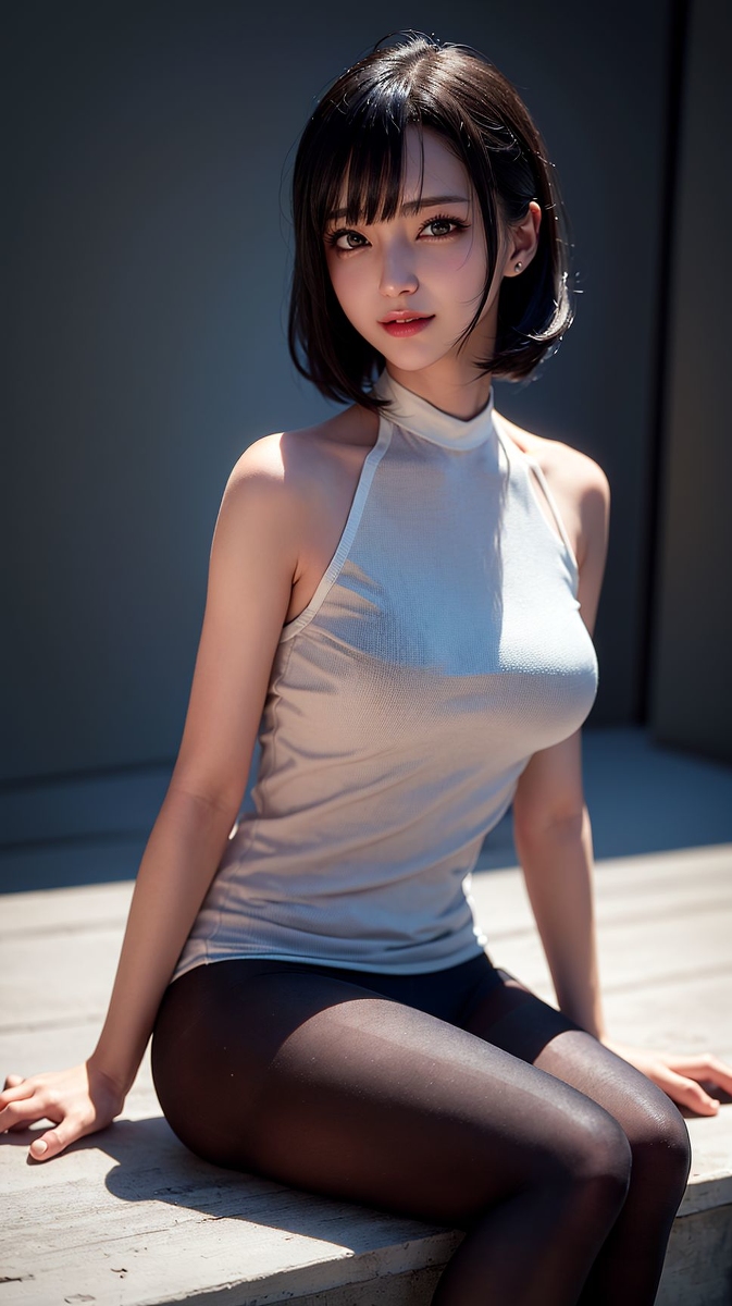 AI Generation ~ Chris-short hair girls