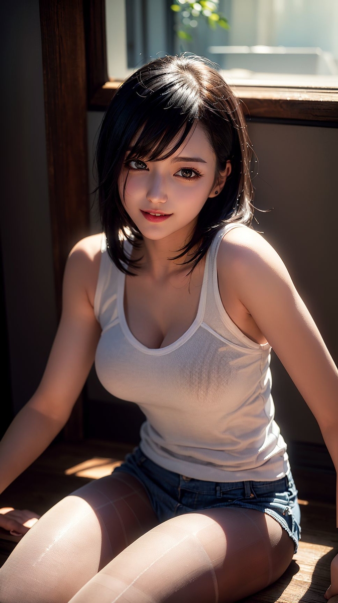 AI Generation ~ Chris-short hair girls